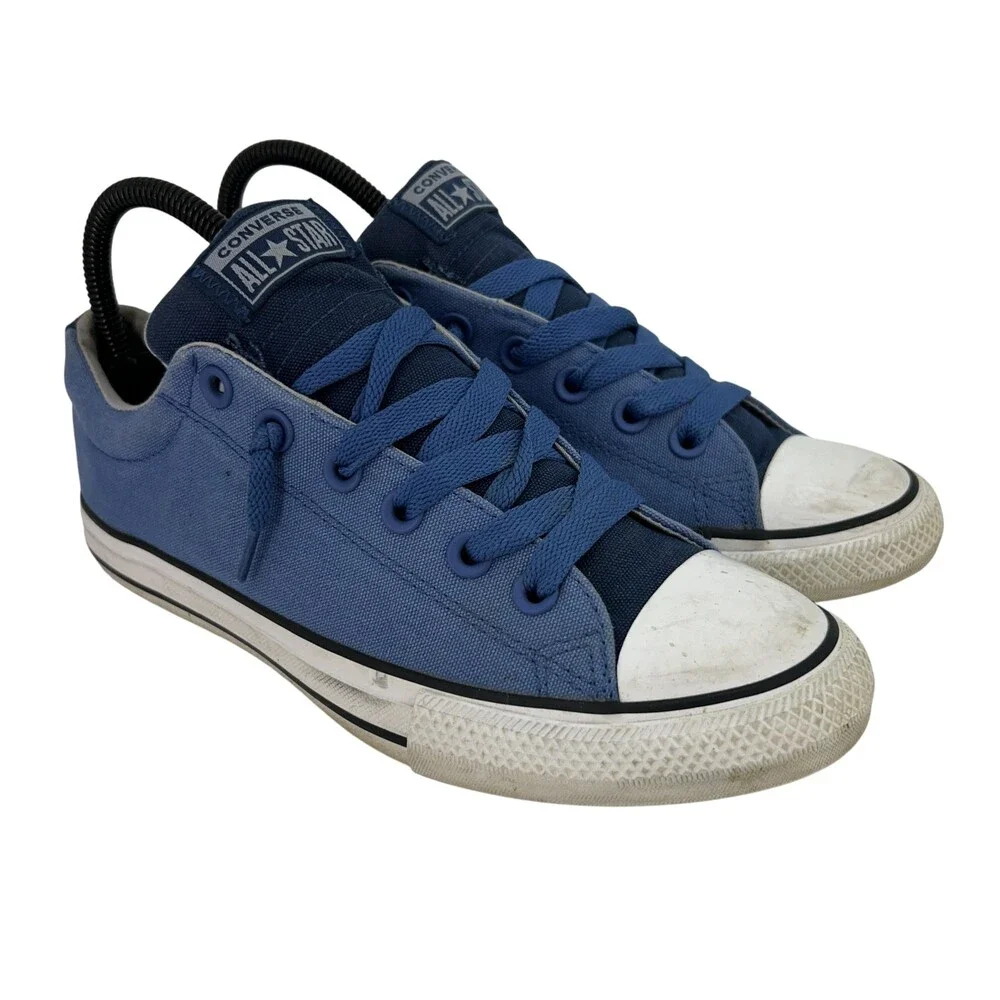 Converse All Star Shoes Kids Size 5 Nightfall Low Top Canvas Lace Up Sneakers